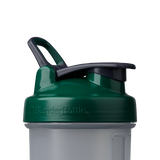 Clear Green 20oz BlenderBottle protein shake cup. | Color#clear green_Size#28oz